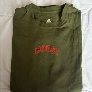 Legendary Olive Green Graphic Tee